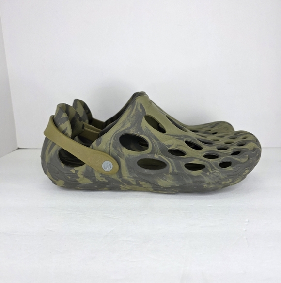 Merrell Hydro Moc Olive Drab Water Shoe Camo Green Croc Sandal Men’s Size 12 main image 14